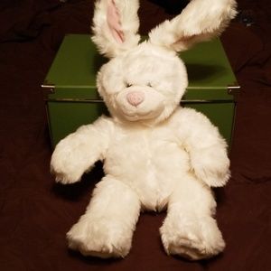 Build-A-Bear White and Pink Bunny